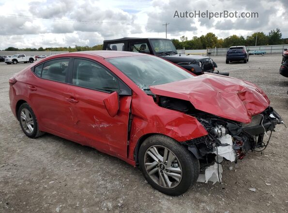 5NPD84LF3LH625677 2020 HYUNDAI ELANTRA Red 