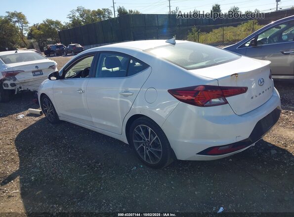 5NPD84LF3LH630135 2020 HYUNDAI ELANTRA White Հետևի ձախ