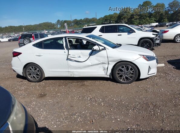 5NPD84LF3LH630135 2020 HYUNDAI ELANTRA White Սալոնի հետևի տեսք