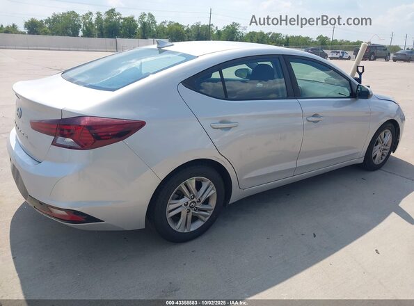 5NPD84LF4KH472435 2019 HYUNDAI ELANTRA Silver Задня права чверть