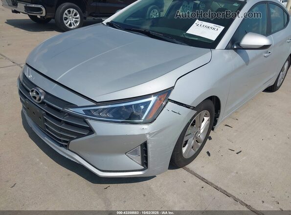 5NPD84LF4KH472435 2019 HYUNDAI ELANTRA Silver Вид спереду
