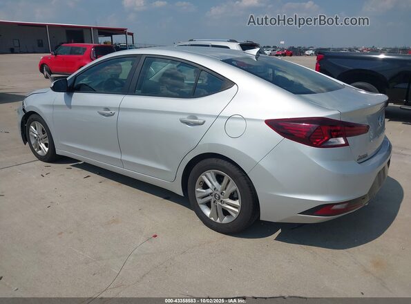 5NPD84LF4KH472435 2019 HYUNDAI ELANTRA Silver Задня ліва чверть