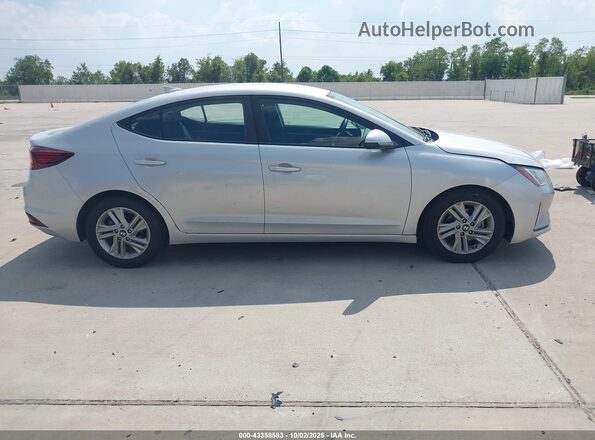 5NPD84LF4KH472435 2019 HYUNDAI ELANTRA Silver Вид щитка приладів