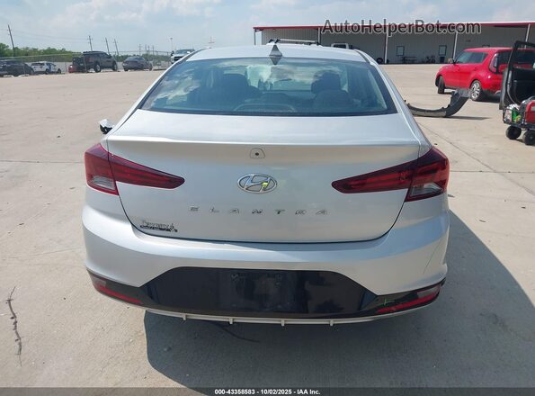 5NPD84LF4KH472435 2019 HYUNDAI ELANTRA Silver 