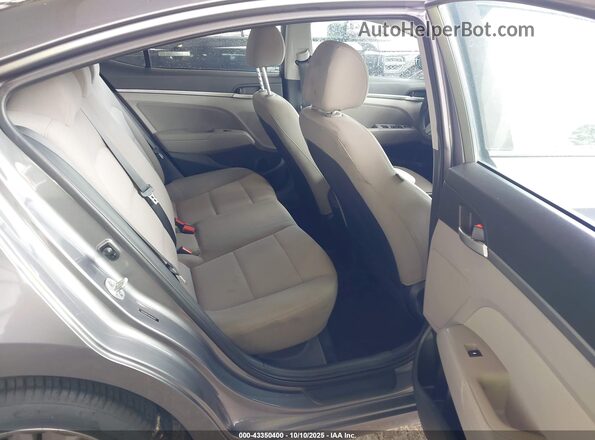 5NPD84LF4KH484407 2019 HYUNDAI ELANTRA Серый Вид наклейки с VIN-кодом