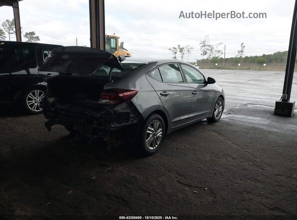 5NPD84LF4KH484407 2019 HYUNDAI ELANTRA Серый Задняя правая четверть