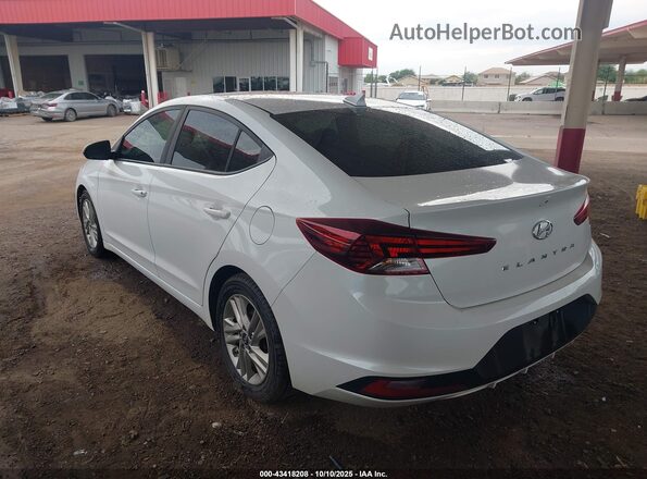 5NPD84LF4LH519089 2020 HYUNDAI ELANTRA Белый Задняя левая четверть