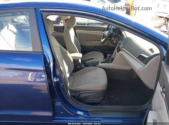 5NPD84LF4LH556921 2020 HYUNDAI ELANTRA Blue Սալոնի դիմացի տեսք