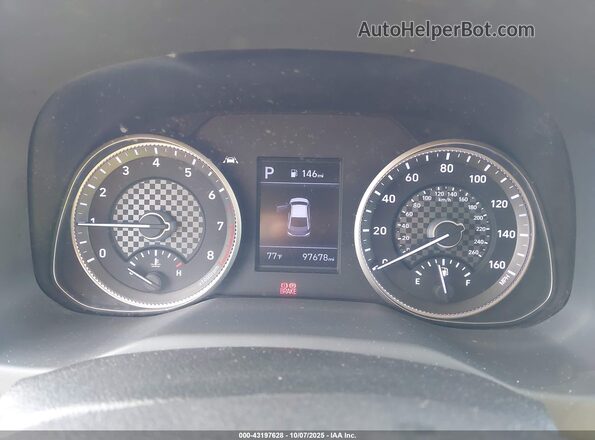 5NPD84LF4LH556921 2020 HYUNDAI ELANTRA Blue Հետևի նստատեղերի տեսք