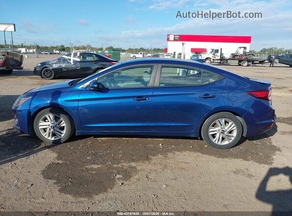 5NPD84LF4LH556921 2020 HYUNDAI ELANTRA Blue Սալոնի 360 աստիճան տեսք