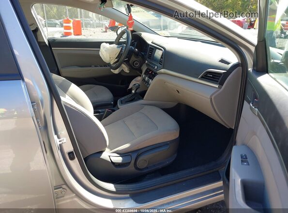 5NPD84LF4LH571760 2020 HYUNDAI ELANTRA Silver Սալոնի դիմացի տեսք