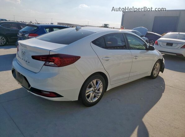 5NPD84LF4LH603980 2020 HYUNDAI ELANTRA White Задня права чверть