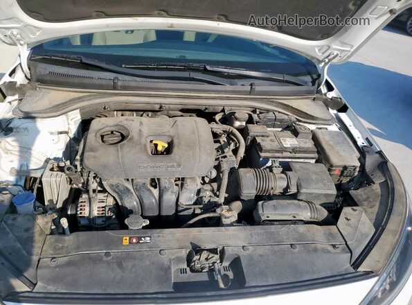 5NPD84LF4LH603980 2020 HYUNDAI ELANTRA White Вид задньої частини салону