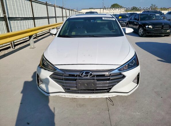 5NPD84LF4LH603980 2020 HYUNDAI ELANTRA White Вид спереду
