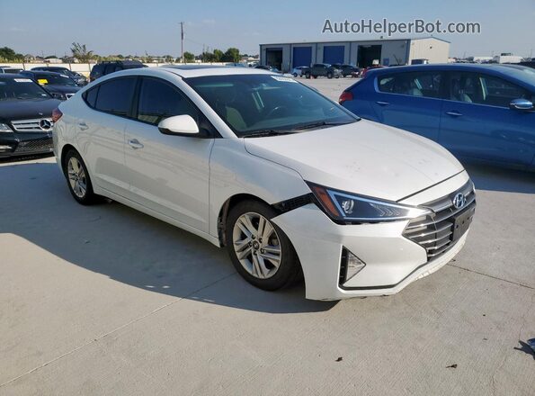 5NPD84LF4LH603980 2020 HYUNDAI ELANTRA White Передня права чверть