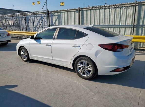 5NPD84LF4LH603980 2020 HYUNDAI ELANTRA White Задня ліва чверть