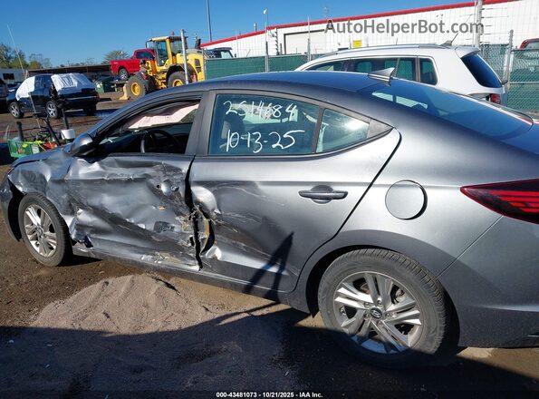5NPD84LF5KH408288 2019 HYUNDAI ELANTRA Gray Widok wnętrza 360 stopni