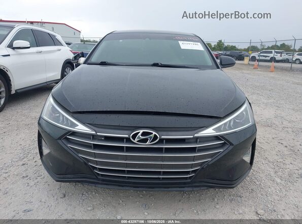 5NPD84LF5LH547063 2020 HYUNDAI ELANTRA Black Սարքավորումների վահանակի տեսք