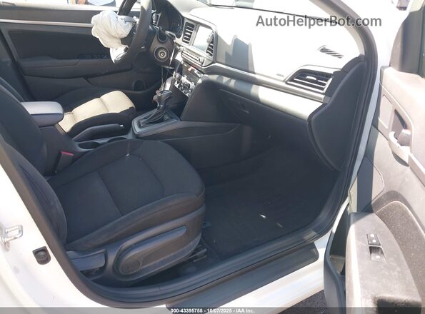 5NPD84LF5LH548052 2020 HYUNDAI ELANTRA White Vista interior delantera