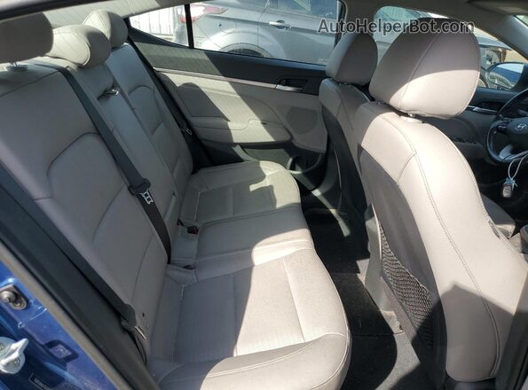 5NPD84LF5LH548598 2020 HYUNDAI ELANTRA Синий Вид задних сидений