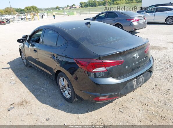 5NPD84LF5LH553090 2020 HYUNDAI ELANTRA Black Հետևի ձախ