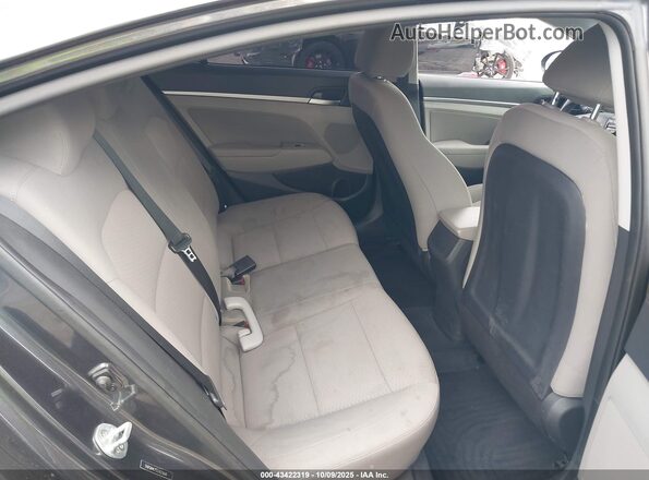 5NPD84LF5LH571668 2020 HYUNDAI ELANTRA Gray VIN կոդի պիտակի տեսք