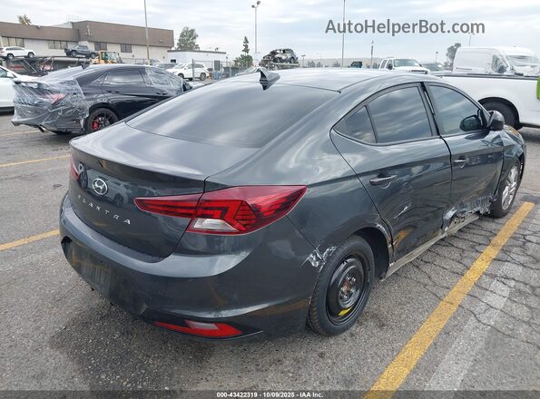 5NPD84LF5LH571668 2020 HYUNDAI ELANTRA Gray Հետևի աջ