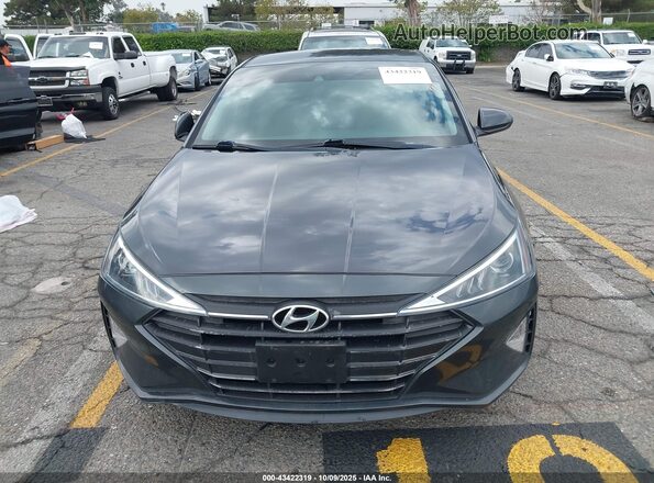 5NPD84LF5LH571668 2020 HYUNDAI ELANTRA Gray Սարքավորումների վահանակի տեսք