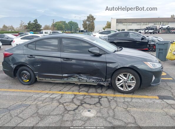 5NPD84LF5LH571668 2020 HYUNDAI ELANTRA Gray Սալոնի հետևի տեսք