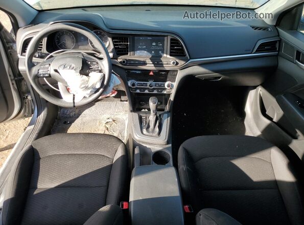 5NPD84LF5LH576692 2020 HYUNDAI ELANTRA Silver Widok deski rozdzielczej