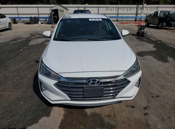 5NPD84LF5LH577843 2020 HYUNDAI ELANTRA Белый Вид спереди