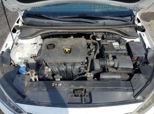 5NPD84LF5LH577843 2020 HYUNDAI ELANTRA Белый Вид задней части салона