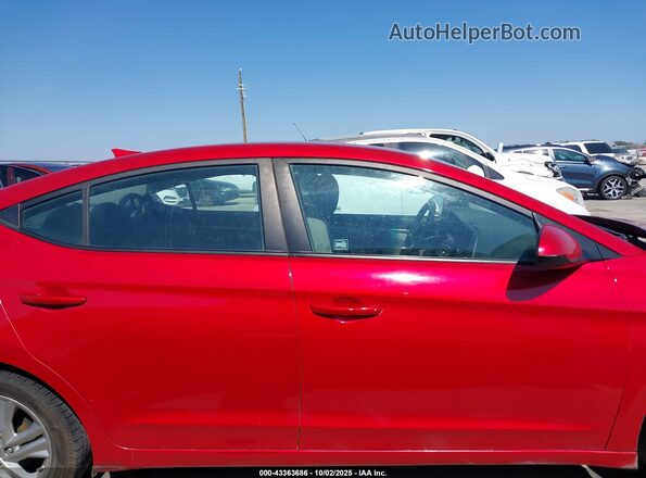 5NPD84LF5LH582069 2020 HYUNDAI ELANTRA Red Widok wnętrza 360 stopni