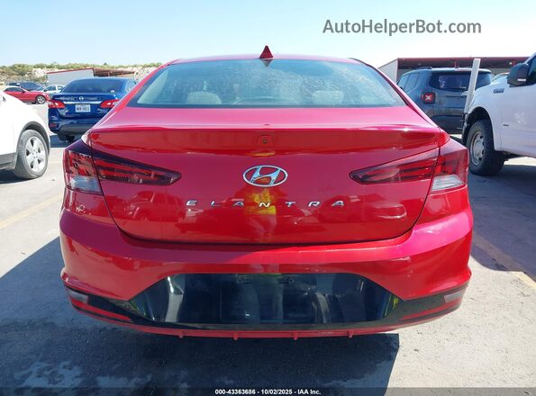 5NPD84LF5LH582069 2020 HYUNDAI ELANTRA Red 