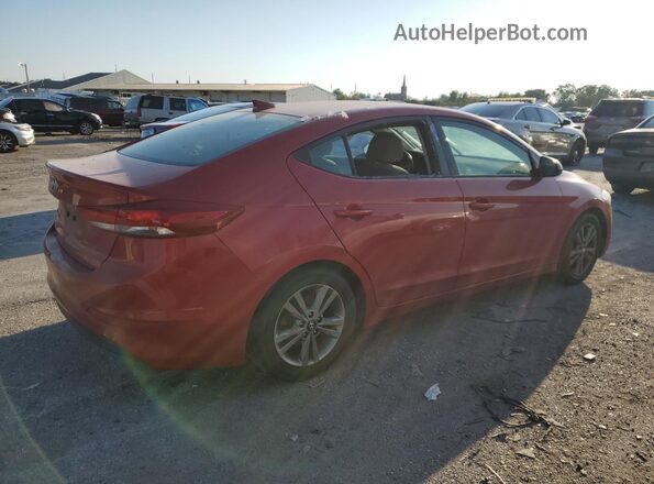 5NPD84LF6JH257430 2018 HYUNDAI ELANTRA Red 