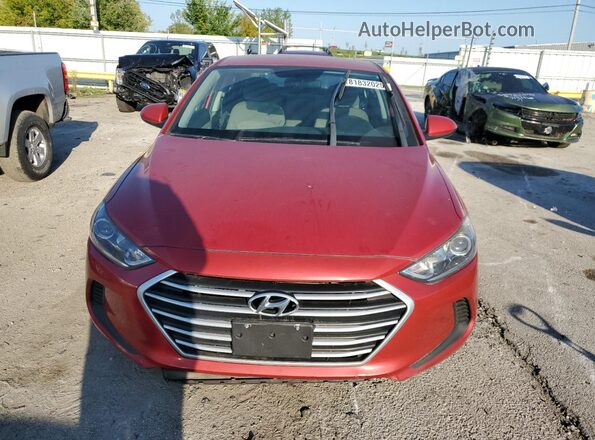 5NPD84LF6JH257430 2018 HYUNDAI ELANTRA Red 