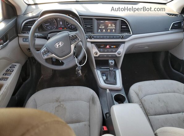 5NPD84LF6JH257430 2018 HYUNDAI ELANTRA Red 