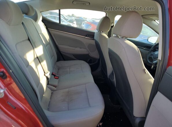 5NPD84LF6JH257430 2018 HYUNDAI ELANTRA Red 