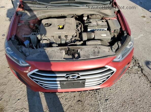 5NPD84LF6JH257430 2018 HYUNDAI ELANTRA Red 