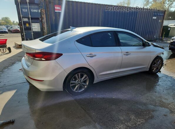 5NPD84LF6JH345619 2018 HYUNDAI ELANTRA Серебряный 