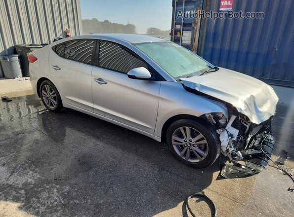 5NPD84LF6JH345619 2018 HYUNDAI ELANTRA Серебряный 