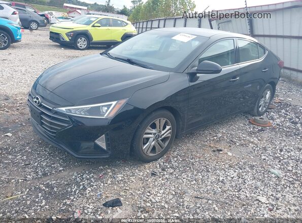 5NPD84LF6LH576555 2020 HYUNDAI ELANTRA Black Przód lewy