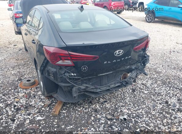 5NPD84LF6LH576555 2020 HYUNDAI ELANTRA Black Widok z przodu