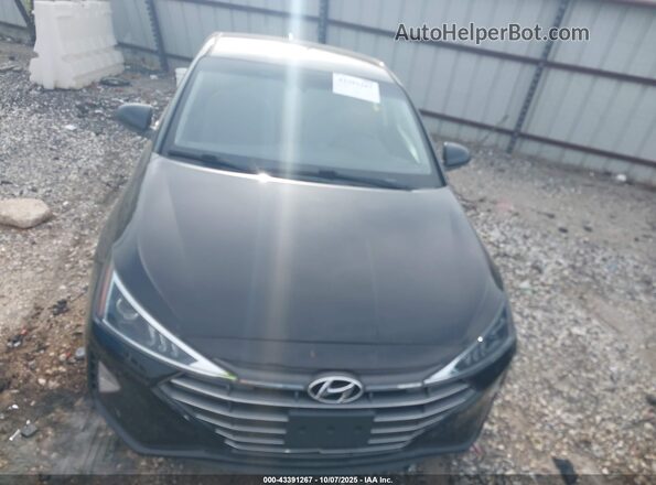 5NPD84LF6LH576555 2020 HYUNDAI ELANTRA Black Widok zestawu wskaźników
