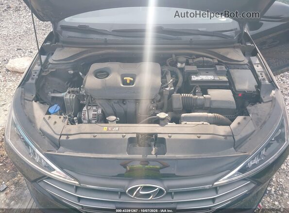 5NPD84LF6LH576555 2020 HYUNDAI ELANTRA Black Widok z tyłu