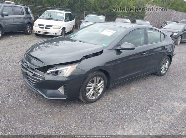 5NPD84LF6LH594585 2020 HYUNDAI ELANTRA Черный Передняя левая четверть