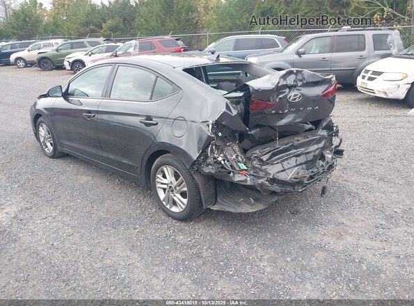 5NPD84LF6LH594585 2020 HYUNDAI ELANTRA Черный Задняя левая четверть