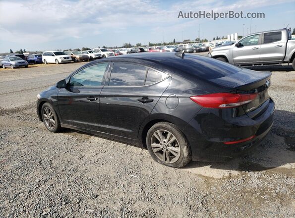 5NPD84LF7JH322821 2018 HYUNDAI ELANTRA Черный 