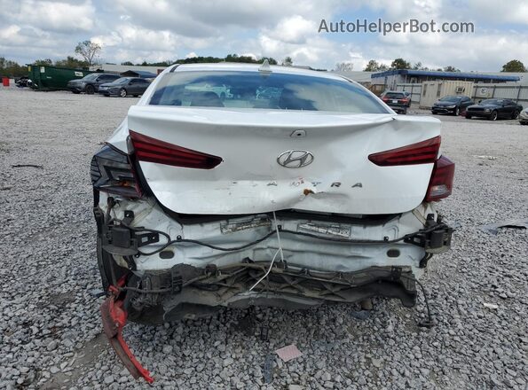 5NPD84LF7LH512024 2020 HYUNDAI ELANTRA White უკანა ხედი