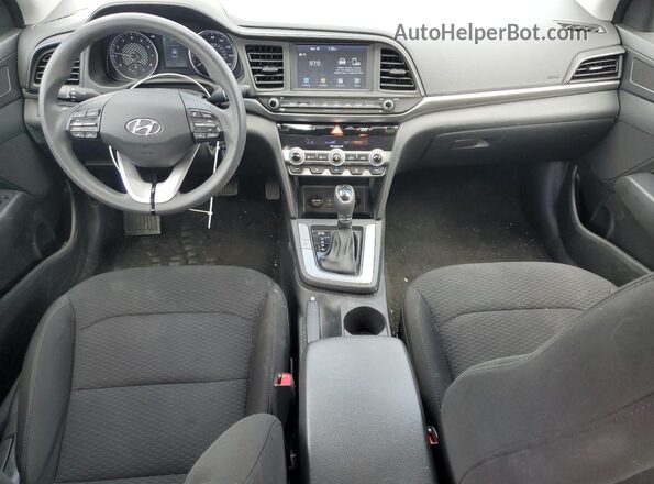 5NPD84LF7LH512024 2020 HYUNDAI ELANTRA White წინა პანელის ხედი